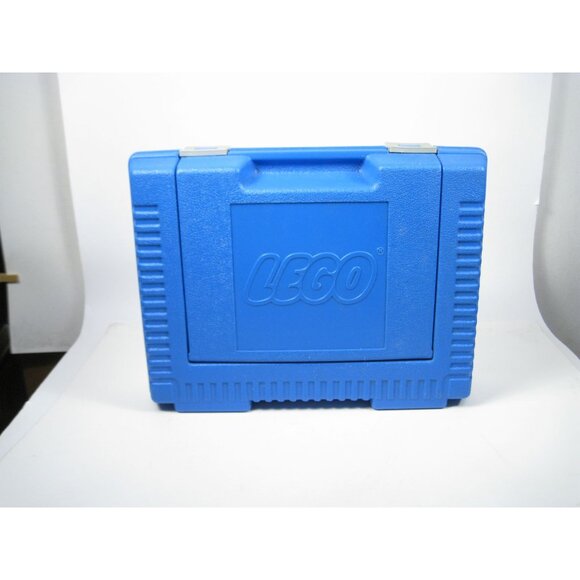 Lego Vintage 1984 Storage Travel Carry Case Assorted LOT Bricks Wheels Snap Lid - Picture 14 of 16